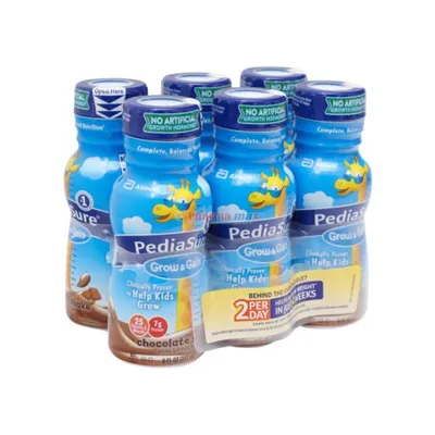 Pediasure Grow & Gain Chocolate 6 pack 8oz