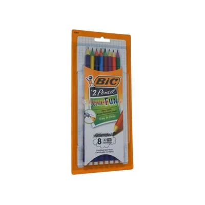 BIC PENCIL XTRA FUN #2/8pk