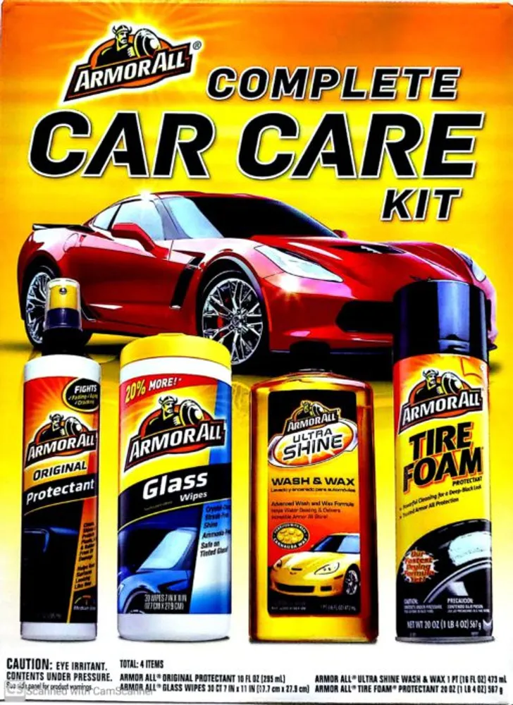 Armor All Complete Car Care Kit 4pcs