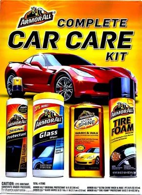 Armor All Complete Car Care Kit 4pcs