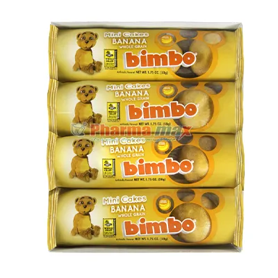 Bimbo Mini Cakes Banana 4pk