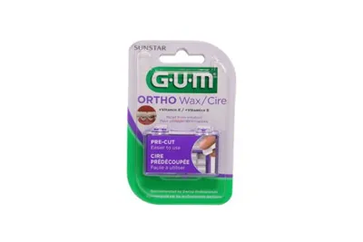 Gum Ortho Wax with Vitamin E