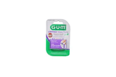 Gum Ortho Wax with Vitamin E & Aloe