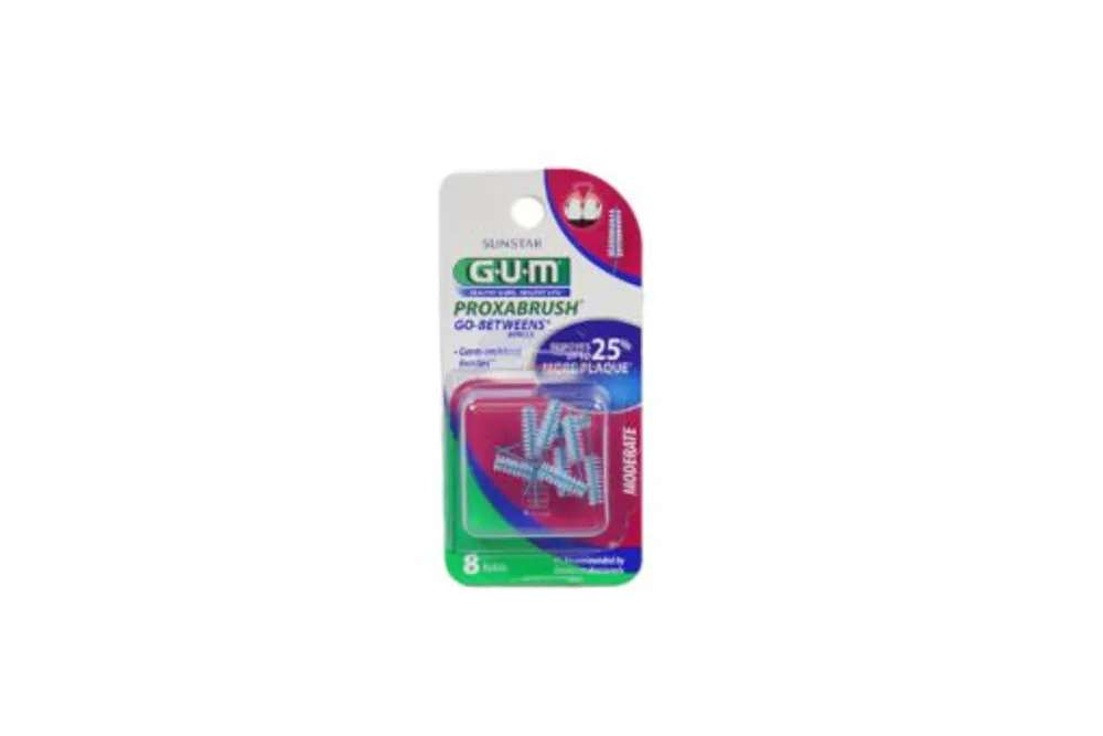 Gum Proxabrush Go-Betweens Moderate 8 Refills