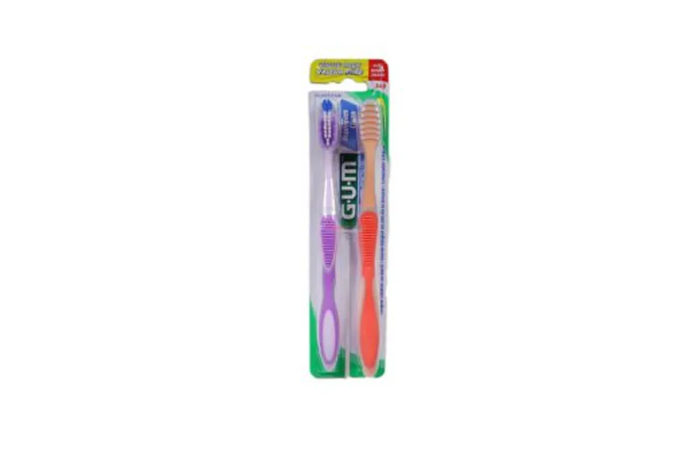 Gum Toothbrush Maximum Clean Soft 2pack #340