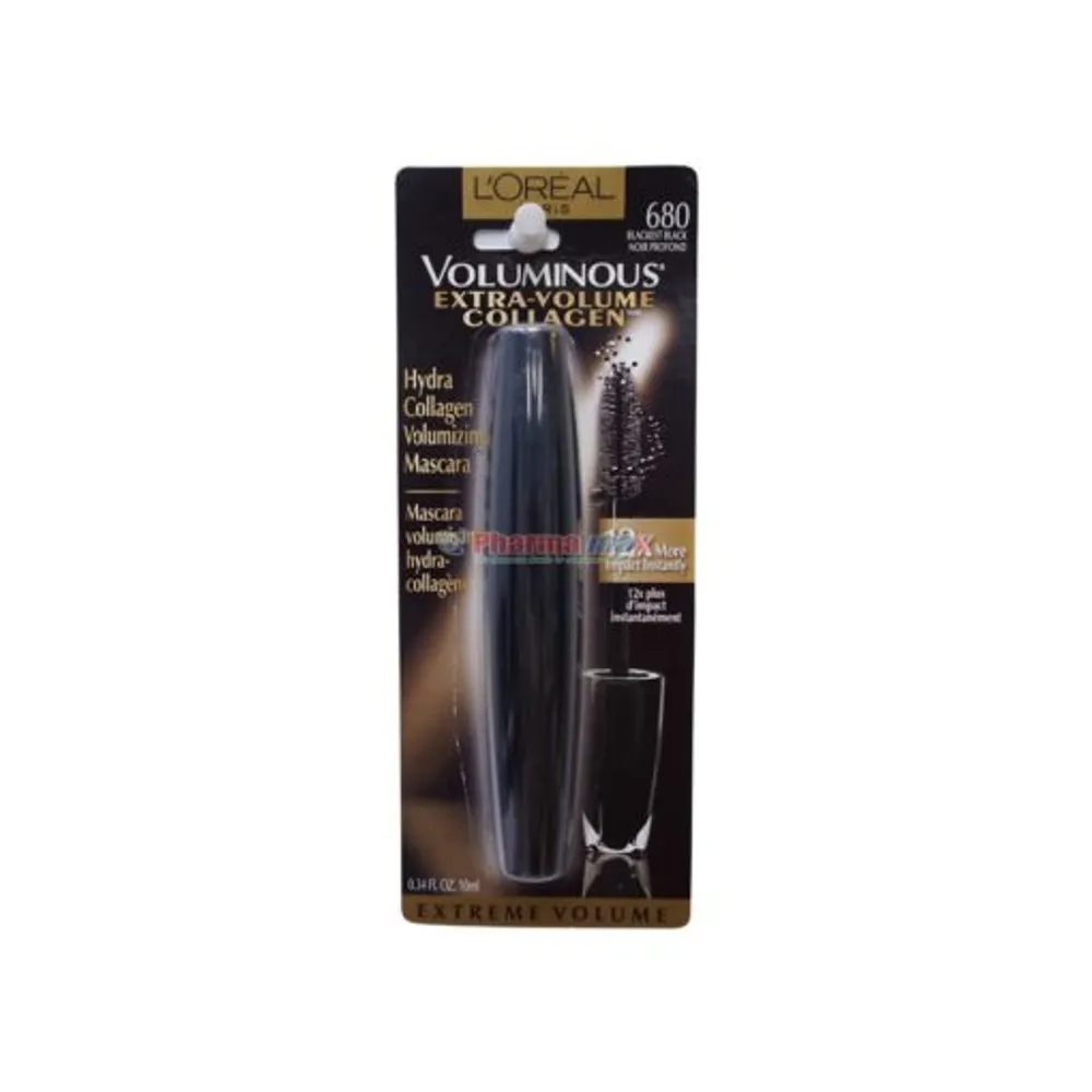 Loreal Voluminous Extra-Volume Collagen Mascara 680 Blackest Black