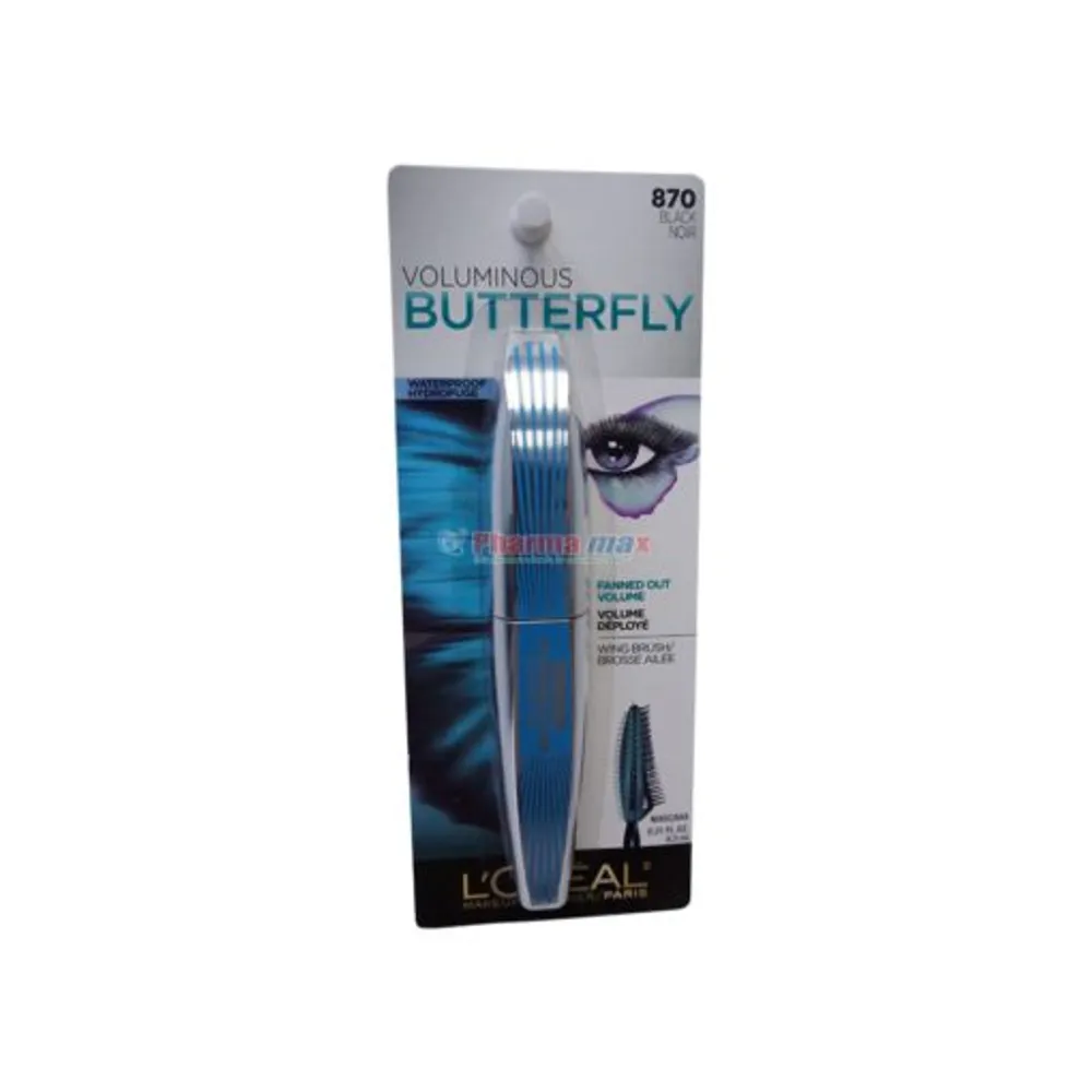 Loreal Voluminous Butterfly Waterproof Mascara 870 Black