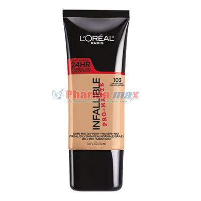 Loreal Infallible Pro-Matte Foundation 103 Natural Buff