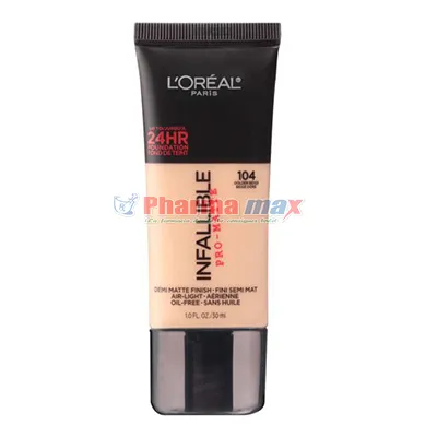 Loreal Infallible Pro-Matte Foundation 104 Golden Beige