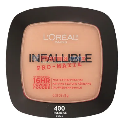 Loreal Infallible Pro-Matte 16HR Powder 400 True Beige