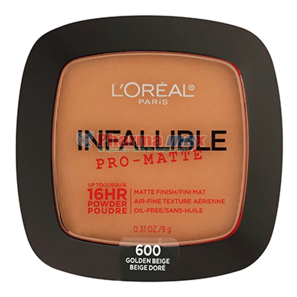 Loreal Infallible Pro-Matte 16HR Powder 600 Golden Beige