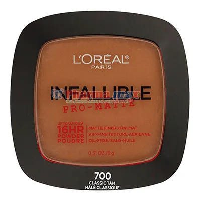 Loreal Infallible Pro-Matte 16HR Powder 700 Classic Tan