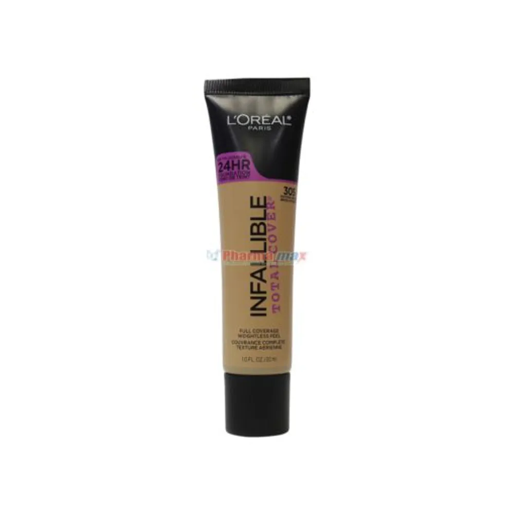 Loreal Infallible Total Cover  Full Coverage Foundation 305 Natural Beige