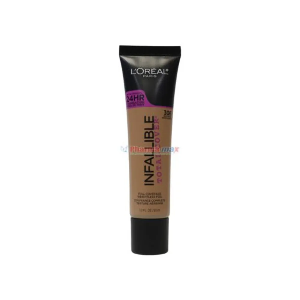 Loreal Infallible Total Cover  Full Coverage Foundation 306 Buff Beige