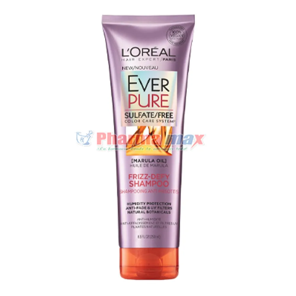 Loreal Ever Pure Frizz-Defy Shampoo 8.5oz