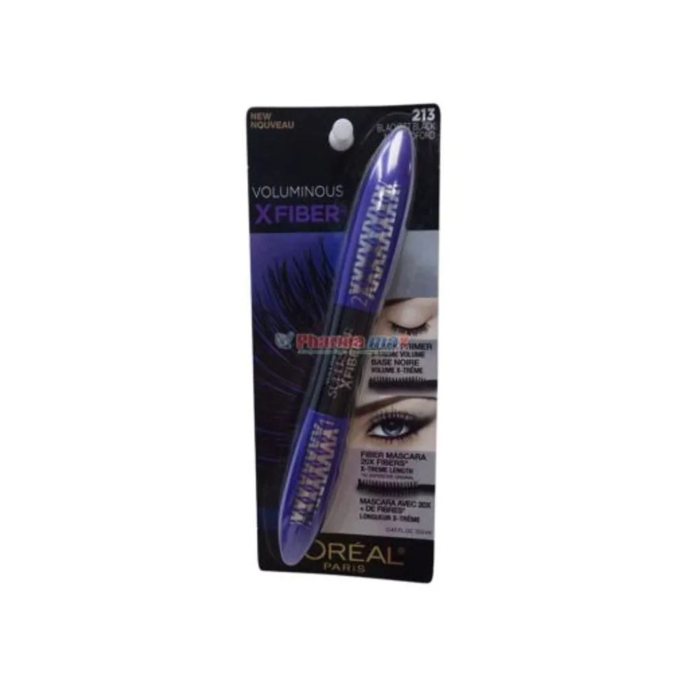 Loreal Voluminous X Fiber Mascara 213 Blackest Black