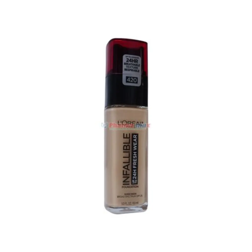 Loreal Infallible 24H Fresh Wear Foundation 420 True Beige