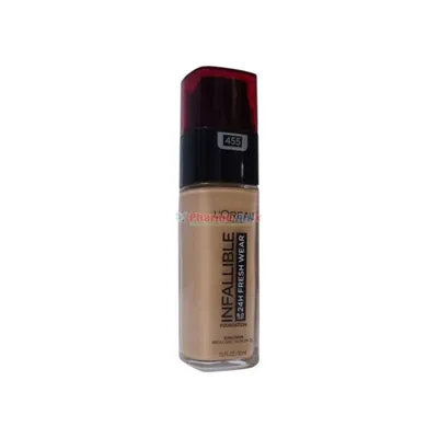 Loreal Infallible 24H Fresh Wear Foundation 455 Natural Buff