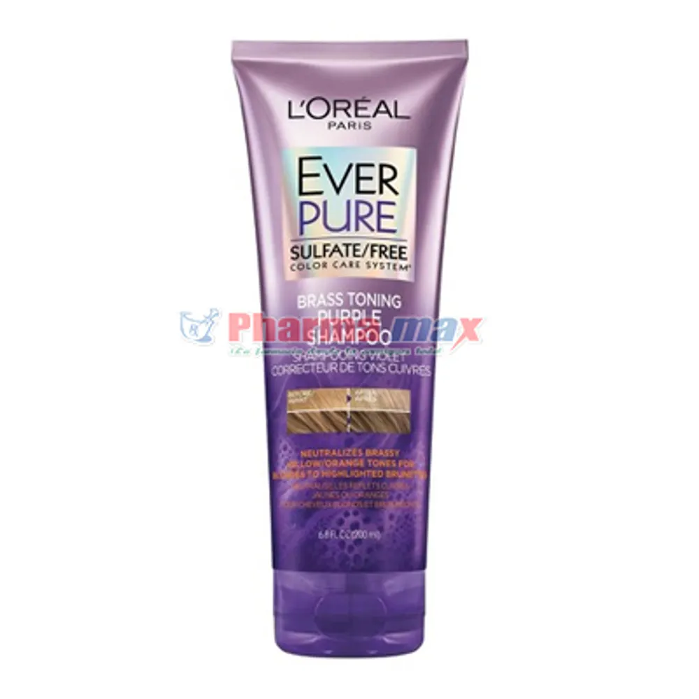 Loreal Ever Pure Brass Toning Purple Shampoo 6.8oz