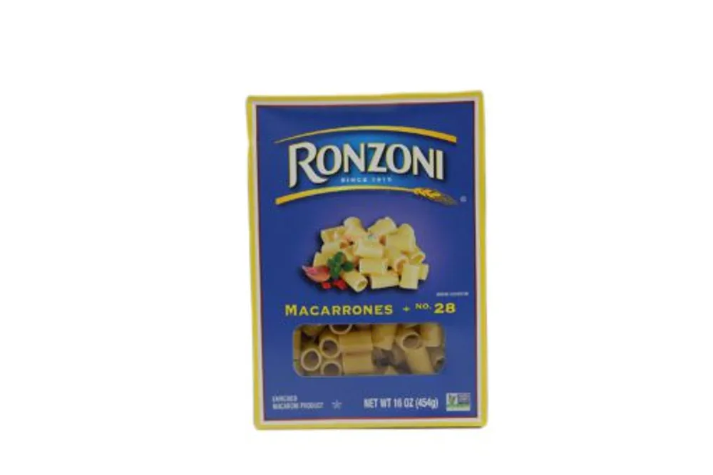 Ronzoni Macarrones 16oz