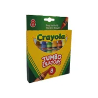 CRAYOLA JUMBO CRAYONS 8ct