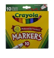 Crayola Markers Fine Line 10ct