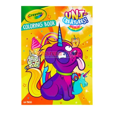 Crayola Uni Creations Coloring Book 64pg