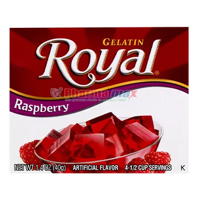 Royal Gelatin Raspberry 1.41oz