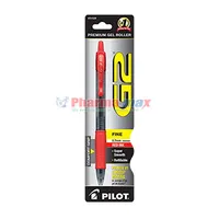 PILOT G2 GEL ROLL EX/FINE RED