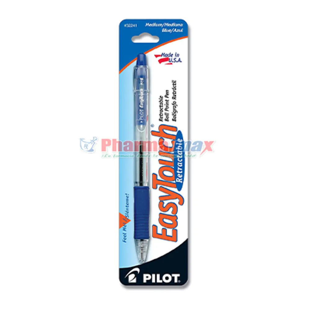 Pilot Easy Touch Retractable Pen Blue