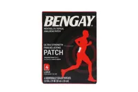 Bengay Ultra Strength Patch Large 4pk