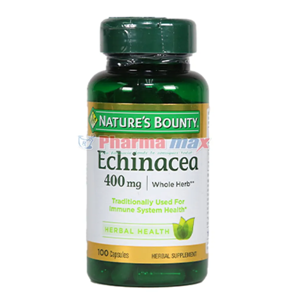 Natures Bounty Echinacea 400mg 100caps