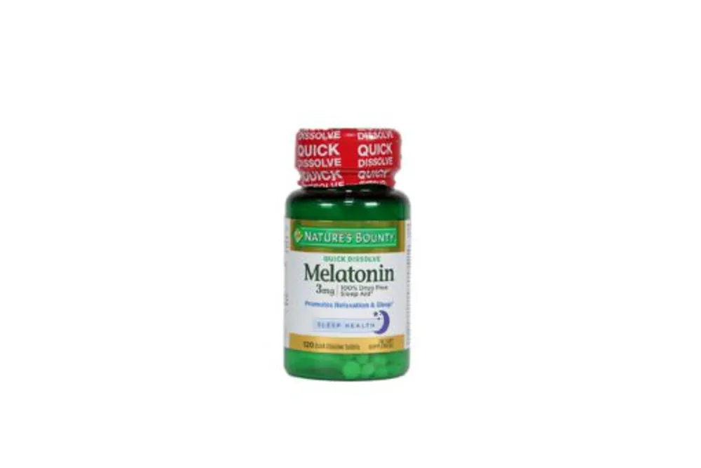 Natures Bounty Melatonin 3mg 120 Dissolve Tablets