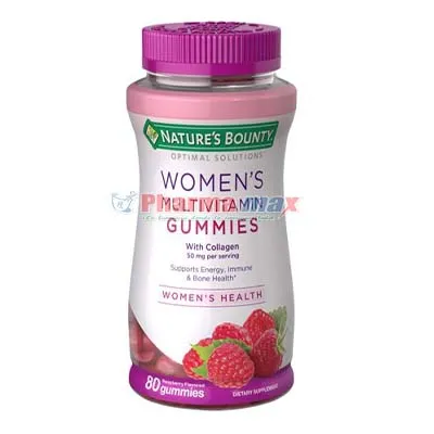 Natures Bounty Women Multivitamin Gummies with Collagen 80ct