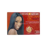 Creme of Nature Argan Oil Advanced Straightening Super