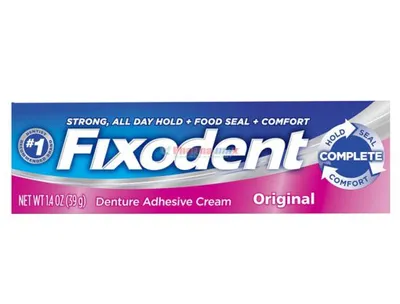 Fixodent Denture Adhesive Cream Original 1.4oz