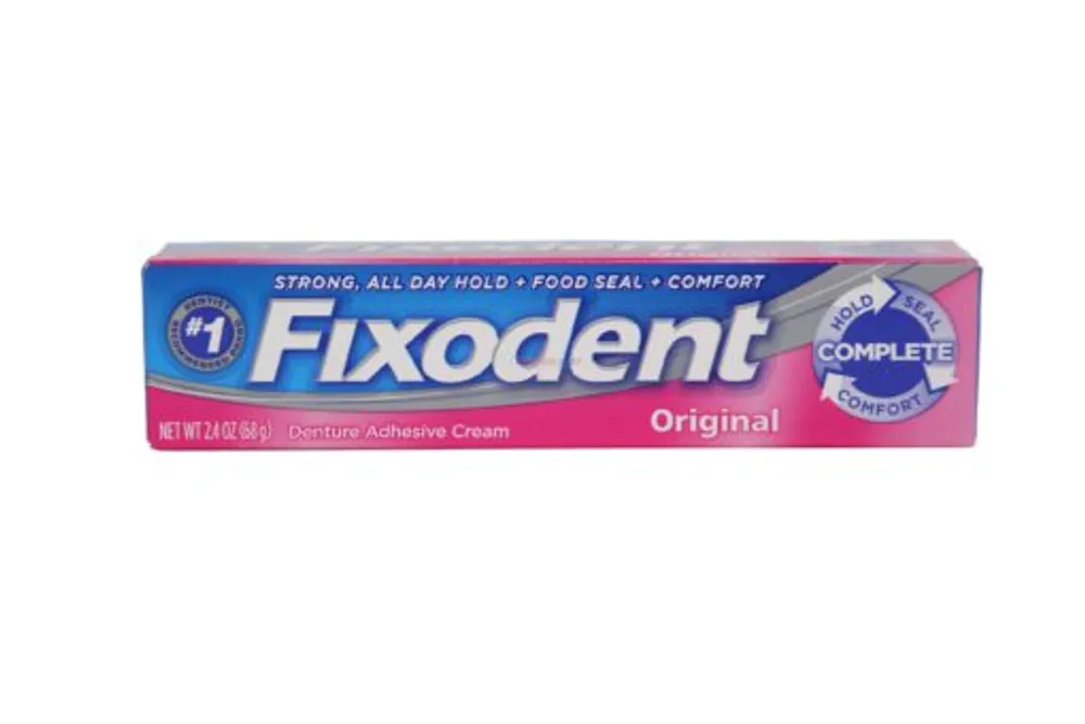 Fixodent Original Denture Adhesive Cream 2.4oz