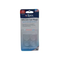 Apex Silicone Ear Plugs 4ct