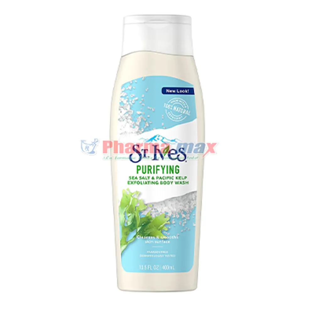 St Ives Body Wash Purifyng 13.5oz