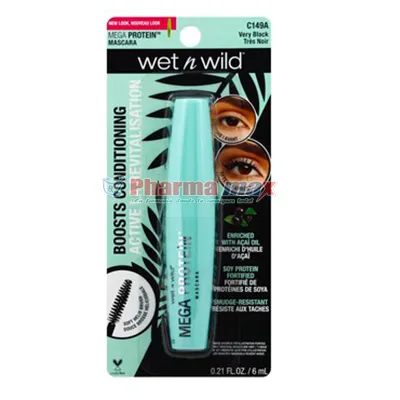 Wet n Wild Mega Protein Mascara Very Black C149A