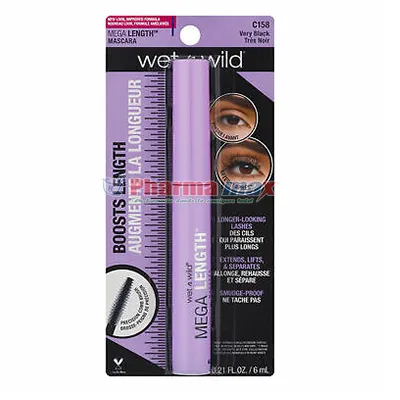 Wet n Wild Mega Length Mascara Very Black C158