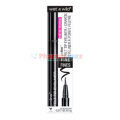 Wet n Wild Fine Lines Felt Tip Eyeliner 875B Black