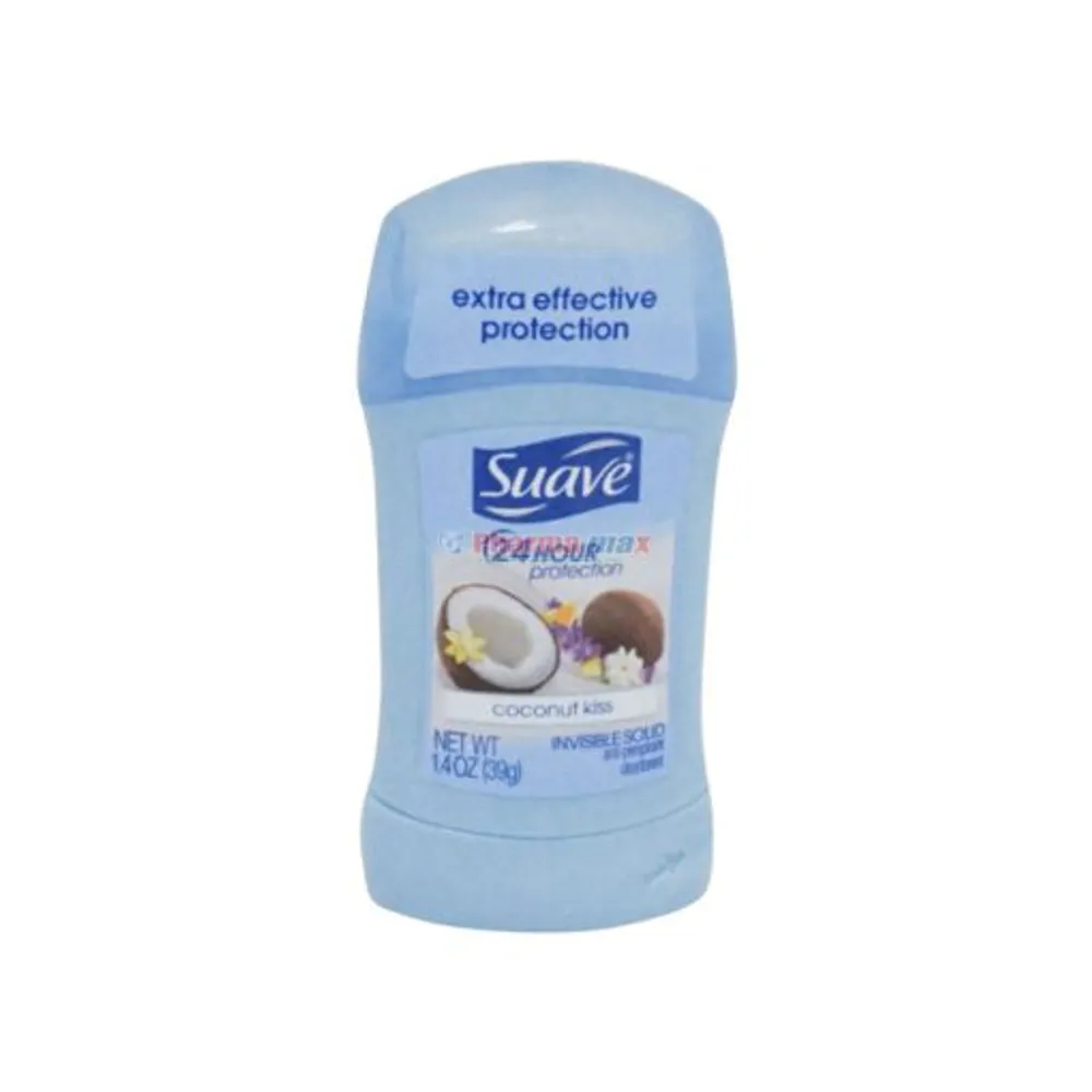 Suave Deodorant Invisible Solid Coconut Kiss 1.4oz