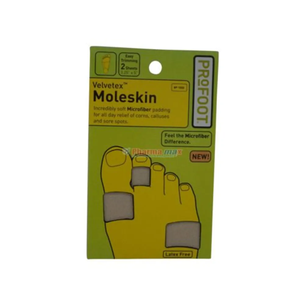 Profoot Velvetex Moleskin 2 sheets