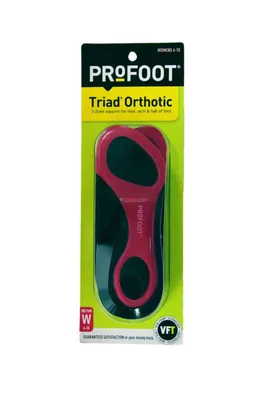 Profoot Triad Orthotic Women’s 6-10 1 pair