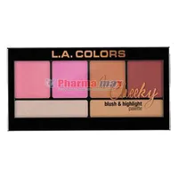 L.A. Colors So Cheeky Blush & Highlight Palette