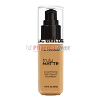 L.A. Colors Truly Matte Foundation 357 Golden Beige 1.35oz