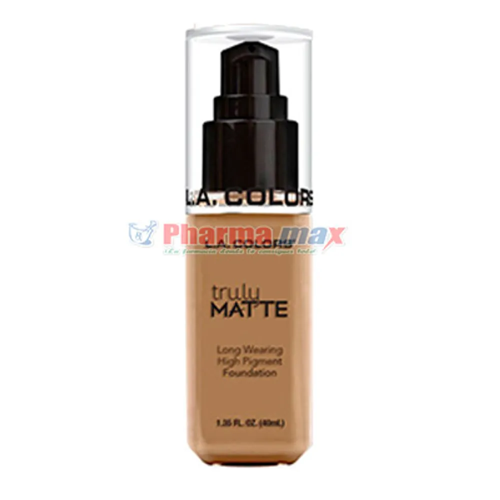 L.A. Colors Truly Matte Foundation 360 Cafe 1.35oz