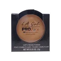 L.A. Girl PRO. Face HD High Definition Matte Pressed Powder GPP612 Warm Caramel