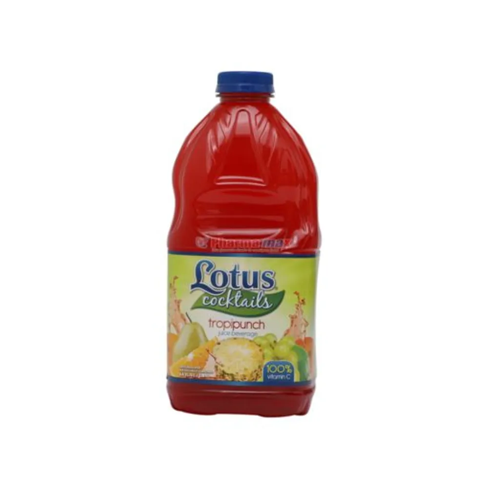 Lotus Cocktails Tropipunch Juice Beverage 64oz